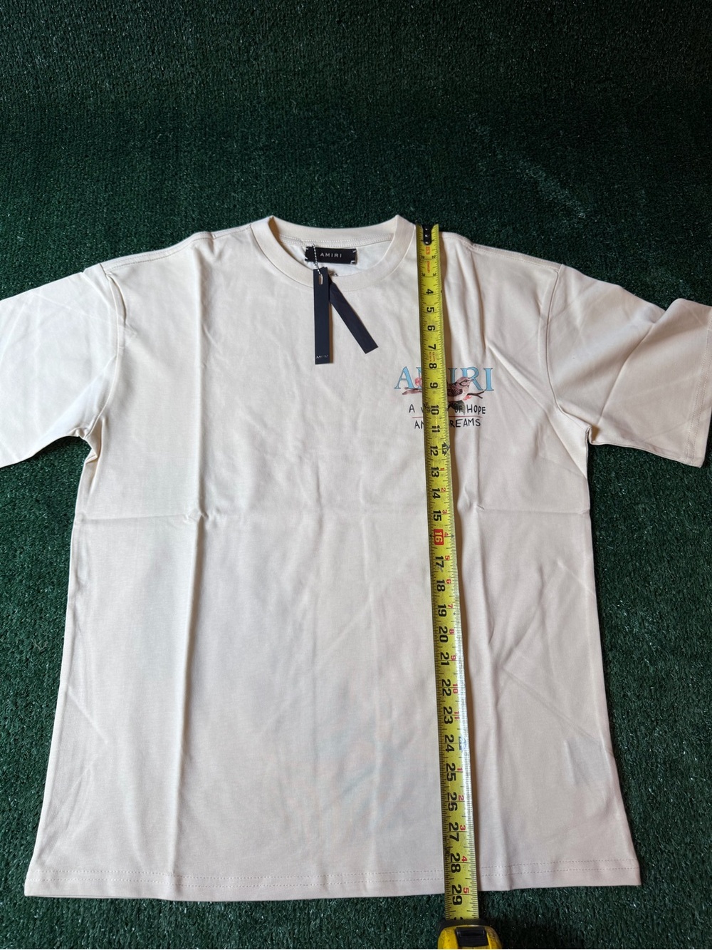 Cream Short-Sleeve Graphic Logo Tee - Picture 6 of 9